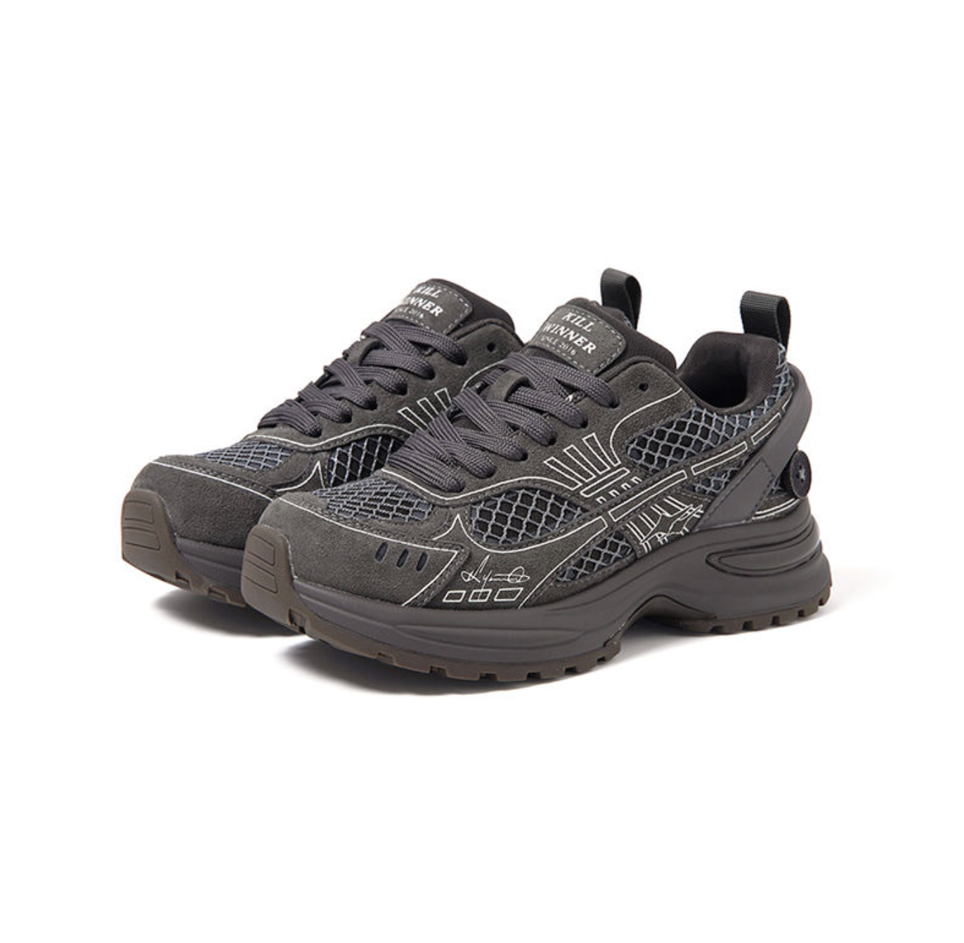 StreetVibe™ Unisex Chunky Sneakers – Bold Urban Streetwear Shoes