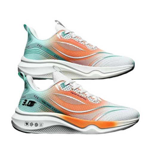FlexAir™ Men’s Lightweight Fitness Sneakers – Breathable Lace-Up Sport Shoes